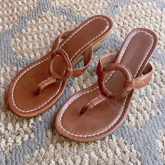 Bernardo Shoes Bernardo Matrix Wedge Sandal Size Gently Used